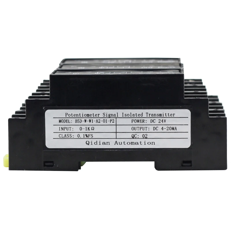Potentiometer Signal Isolation Transmitter 0-5KΩ 10KΩ Resistance 4-20mA 0-20mA 0-5V 10V Output Sliding Resistance Converter