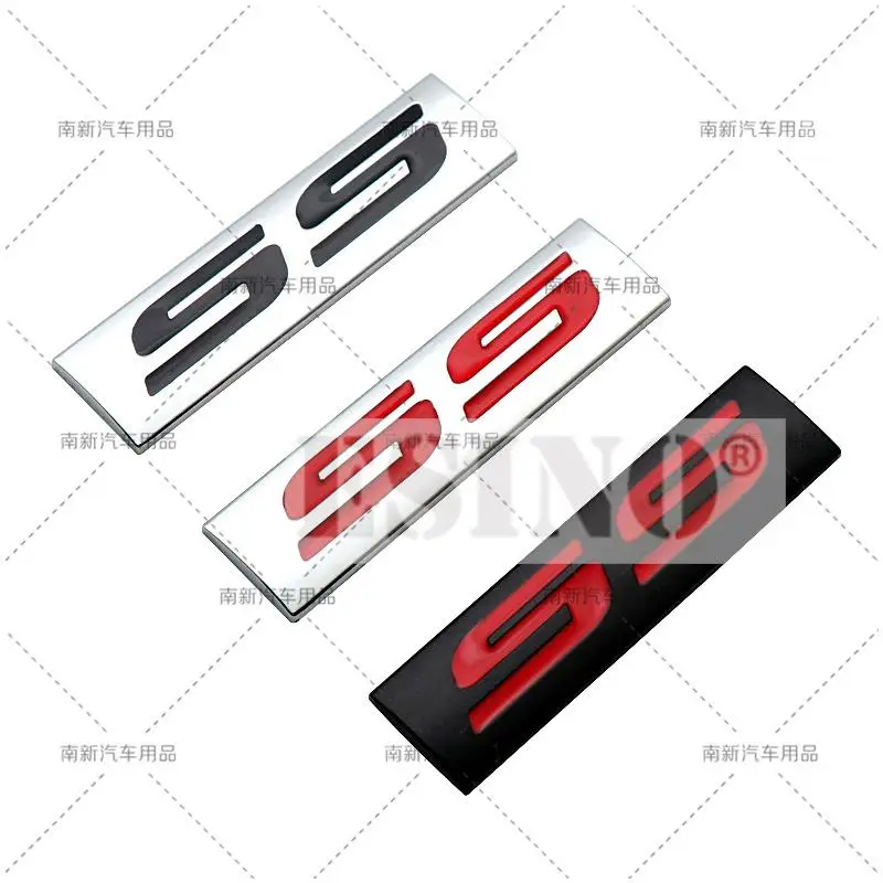 

Car Styling 3D Metal Chrome Zinc Alloy Emblem Car Body SS Adhesive Badge Sticker Decal for Chevrolet SS Camaro SS
