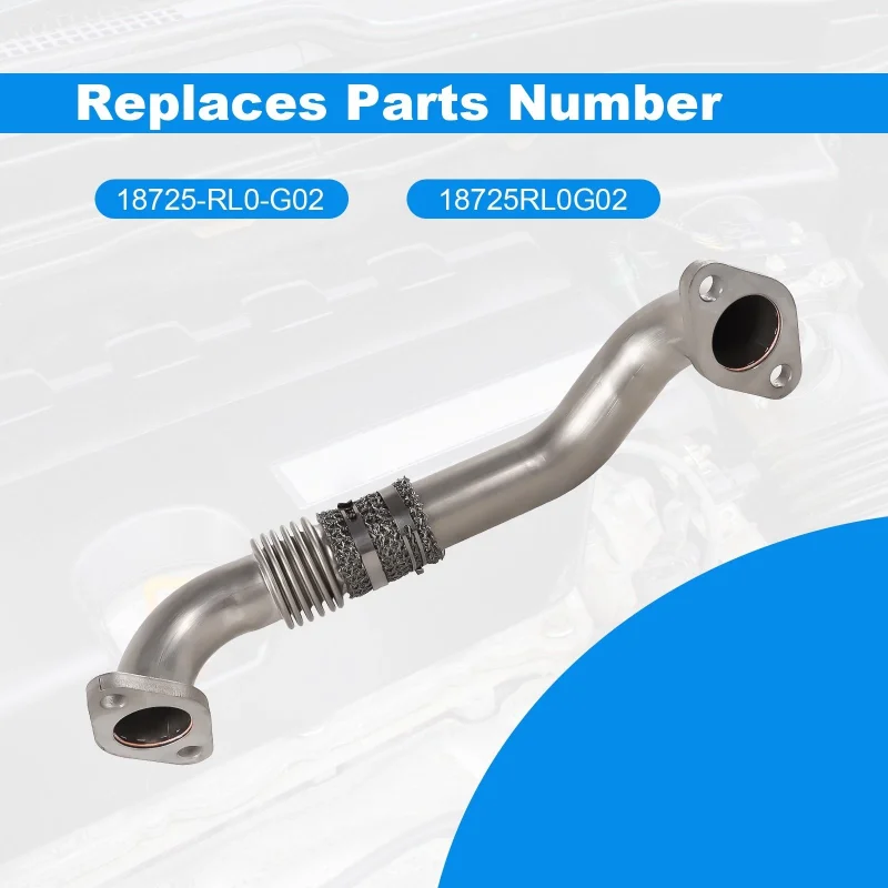 Egr Pipe Repair Kit OE 18725‑RL0‑G02 For Honda Accord For Honda Crv 2.2 I‑Dtec Diesel Engine Replacement Auto Emission Parts