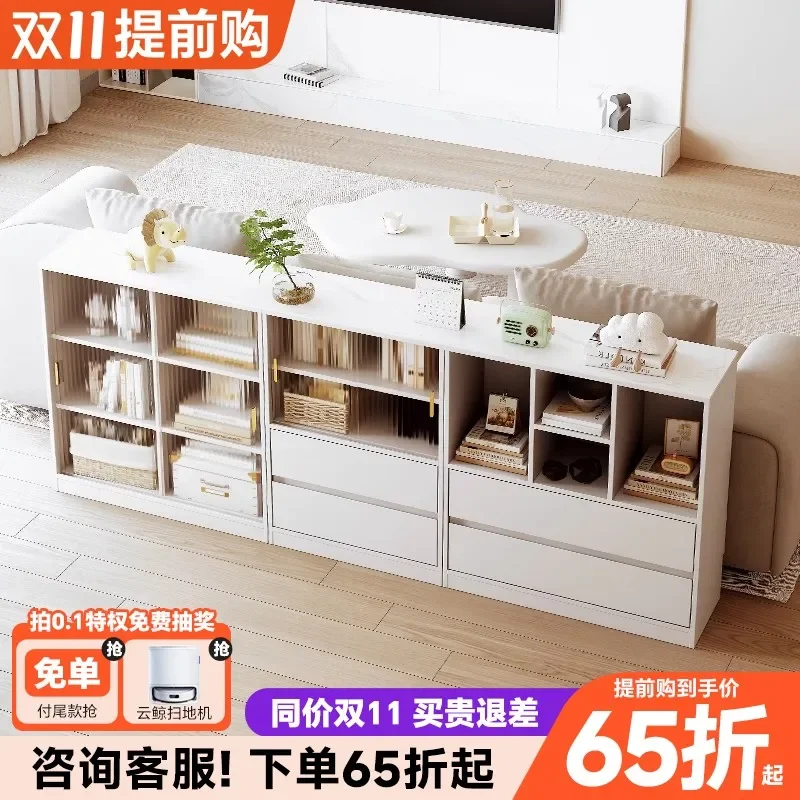 Sofa back cabinet Sofa back locker Backrest cabinet Narrow crevice  Storage  Edge cabinet Bookcase Long gap