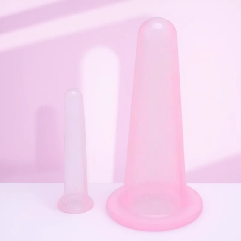 

2PCS Mini Eye Silicone Vacuum Facial Massager Cup for Face and Body Care Treatment Cupping Therapy