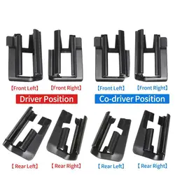 For Mercedes C E Class W205 W213 Car Interior Seat Sliding Track Rail Cover Seat Rail Trim Sliding Track For C200 C300 E400