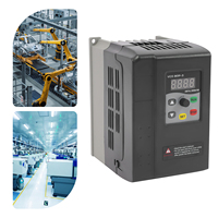 1.5KW Inverter Variable Frequency Drive Remote Control 8-Way Protective System DC Cooling Fan 3PH 380V Frequency Converters