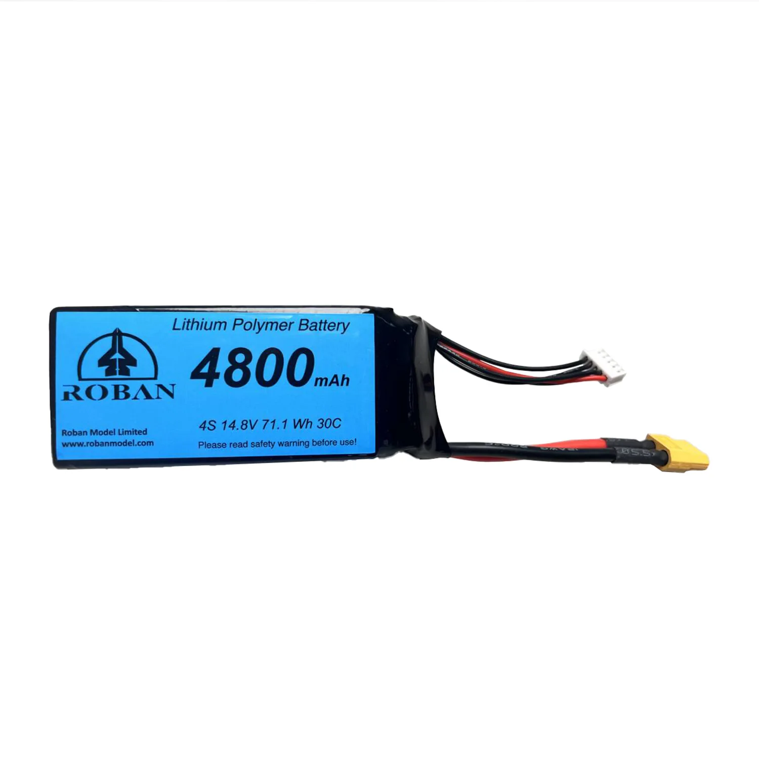4800mAh 4s 14.8V LiPo batterij voor Roban 450/470 formaat RC helikopter schaalmodel