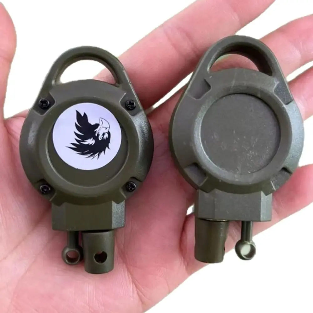 Steel Wire Hunting Keychain PE Wire Retractable Quick Setting Trap Clip Rebound Easy Pull Buckle Capturing Chickens And Ducks