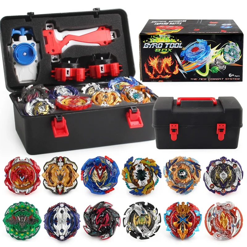 Beyblade Burst Jy8801  Gyro Set Match Sets Toy Small Size Combat Toolbox Storage Box