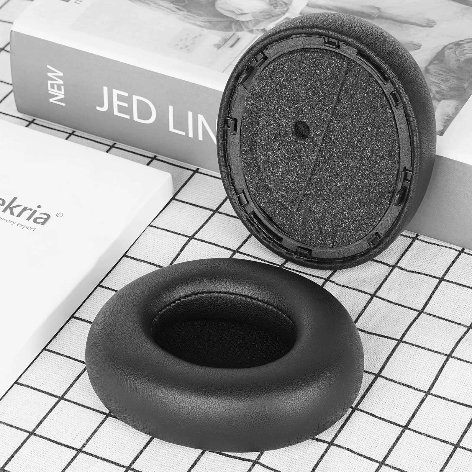 Geekria cuscinetti auricolari di ricambio QuickFit per cuffie Turtle Beach Stealth Pro cuscini per le orecchie, auricolari per cuffie