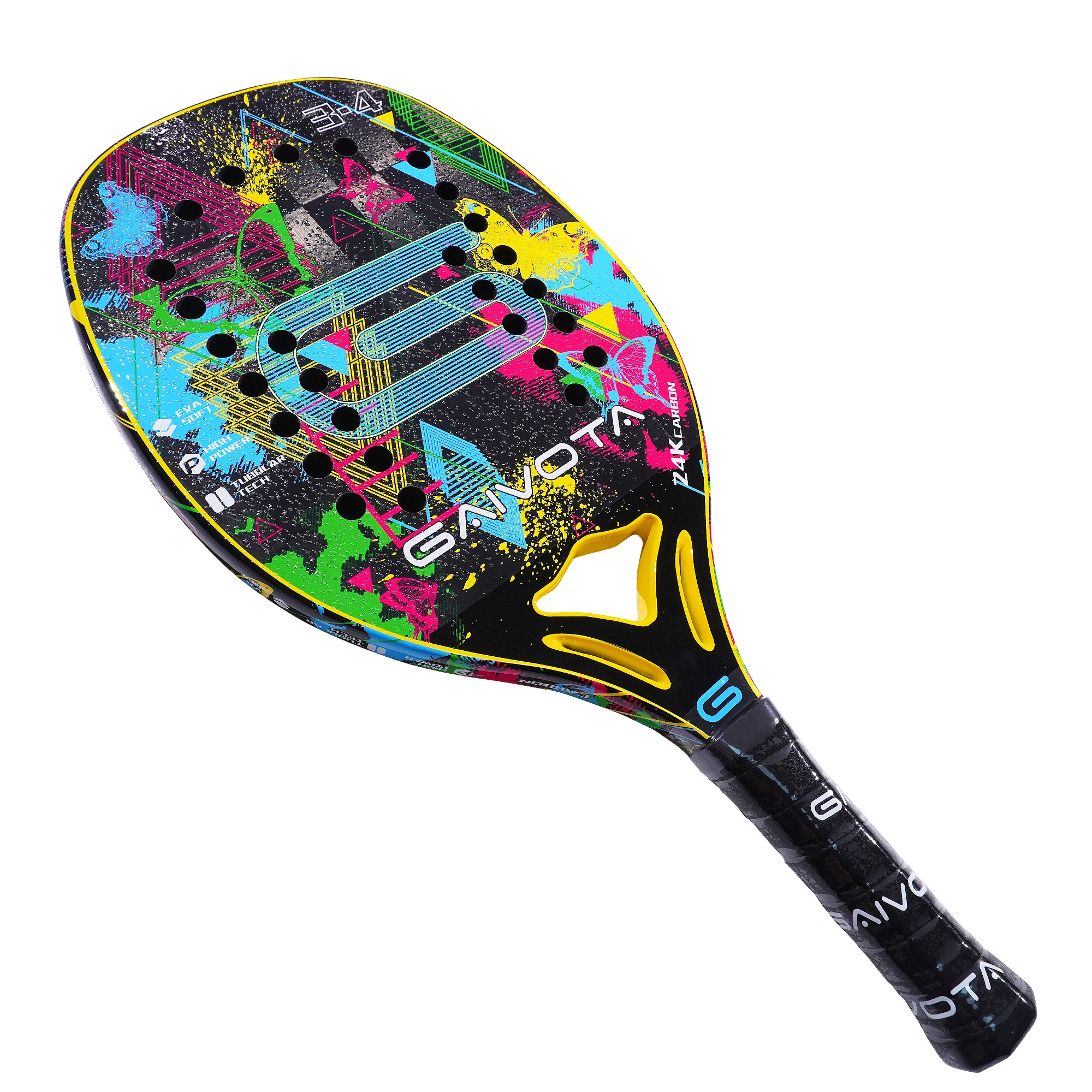 GAIVOTA3.4 2024 Beach tennis racket carbon 24K Gradient +bag