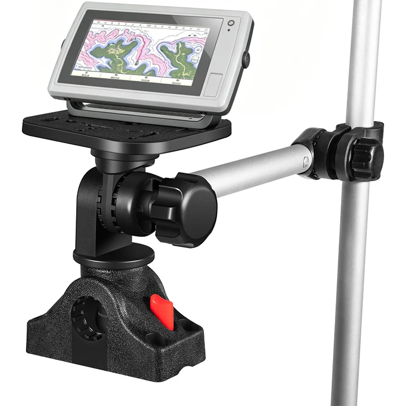

Replace Part for 3006.8649 Portable Rod Fish Finder Mount Holder, for Garmin, Lowrance, Humminbird,and More,Quick-Release Design