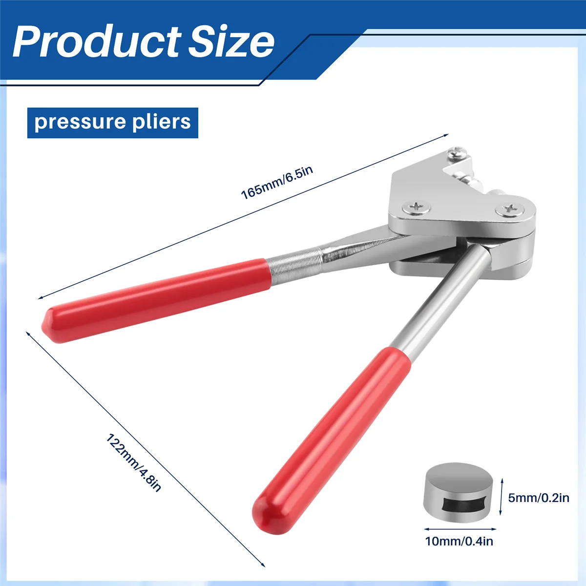 Plier 20Pcs 10x5Mm Sealed Beans Sealing Wire Lead Seal Sealing Pliers Calipers For Seal Water Meter Anti-Theft Sealing