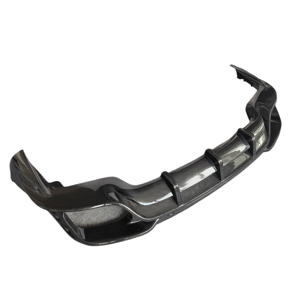 

Real carbon fiber rear diffuser body kit for 971 upgraded style bumper splitter