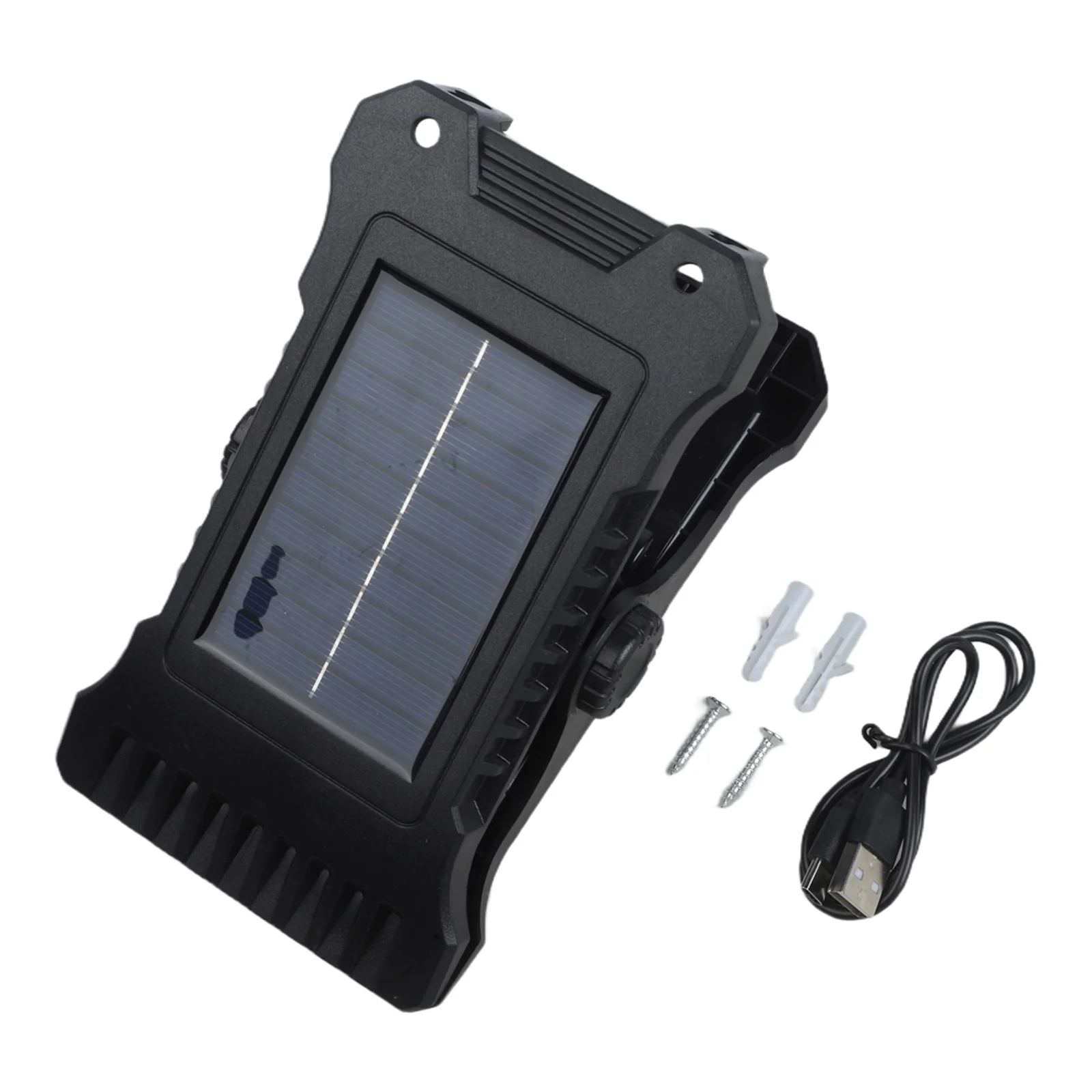 Motion Sensor Clip Solar Lamp with Waterproof Build USB Rechargeable LED Light for Outdoor Use Enhancing Safety and Visibility