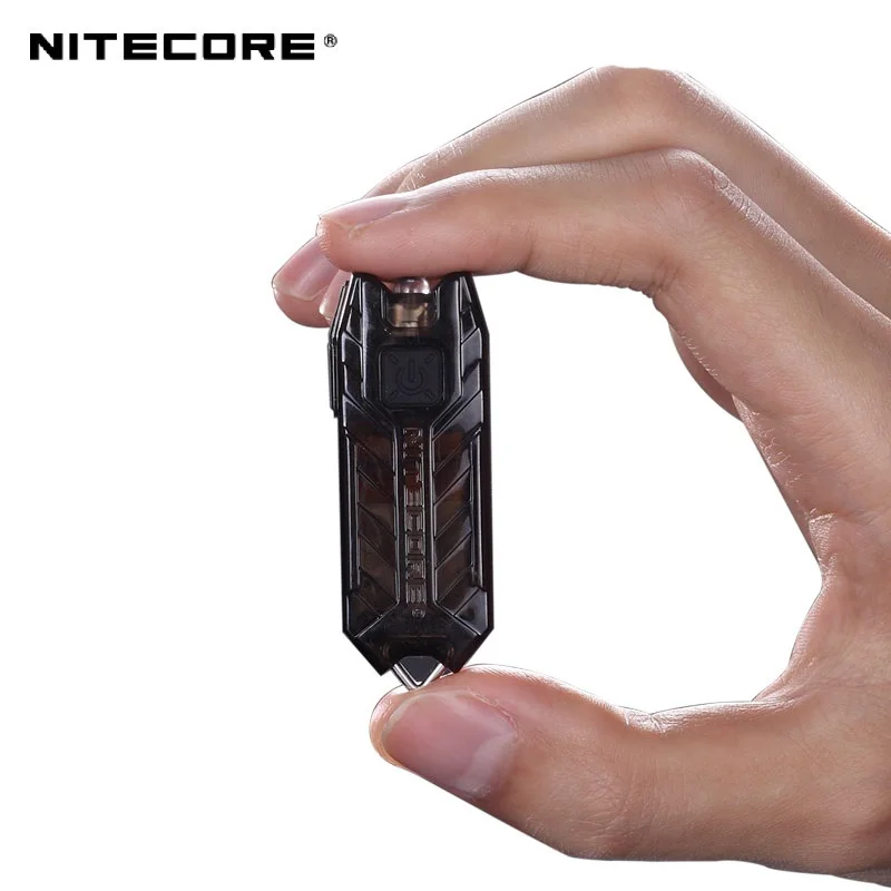 Nitecore TUBE V2.0 55Lumens USB Rechargeable EDC Pocket Flashlight Keychain Light