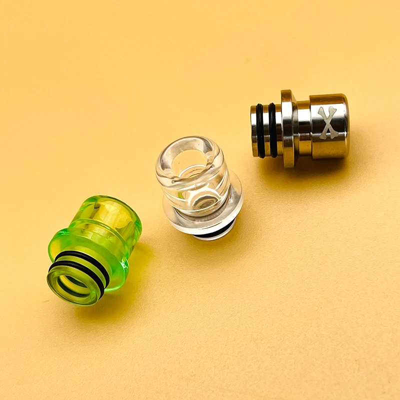 DSX Bone Man Style 510 Drip Tip 316ss PC Material Mouthpiece For Dotaio Mod RTA RDA Atomizer Tank Vape Accessories