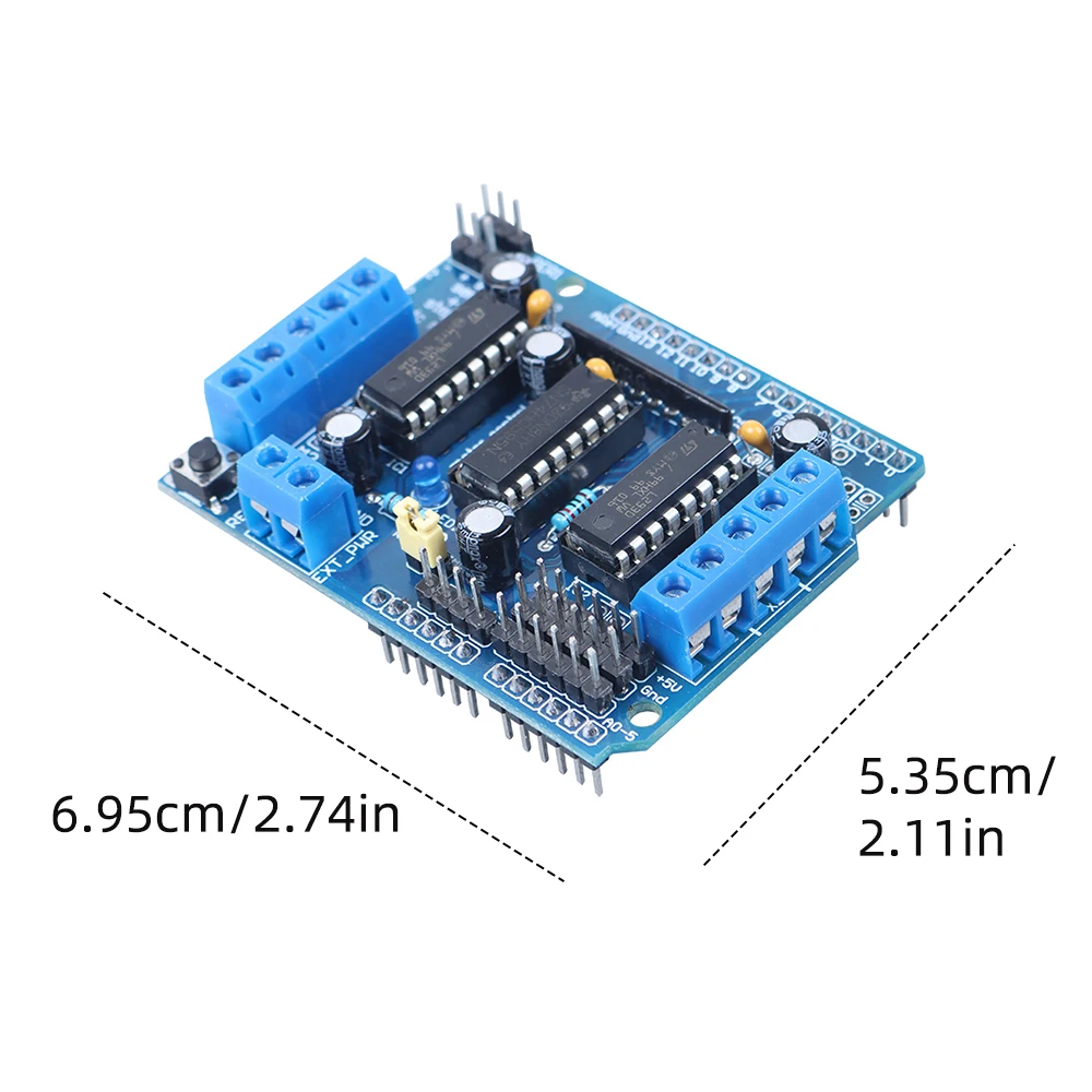 L293d Schrittmotor Treiber Erweiterungs karte für Arduino Projekt DIY elektronische Motorantrieb Schild Modul für uno r3 Roboter Auto Kit