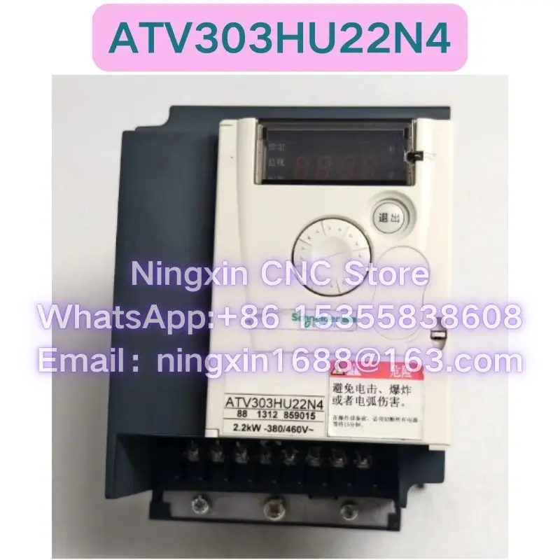 Second-hand ATV303HU22N4 Inverter Functional test OK Fast delivery