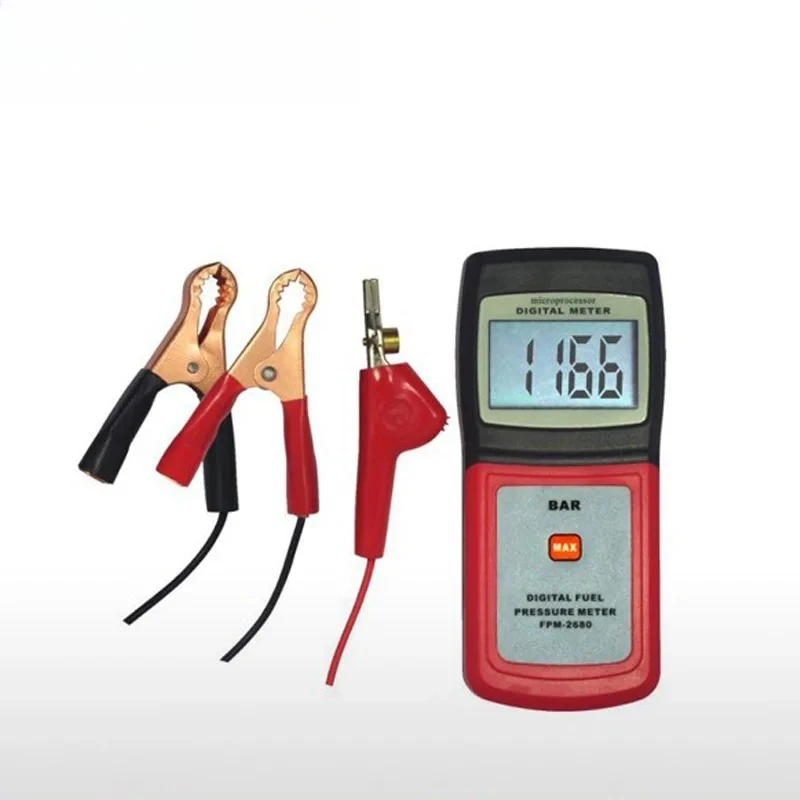 FPM-2680 New Digital Auto Fuel Pressure Tester Manometer for Detect the Fuel Pressure of Battery