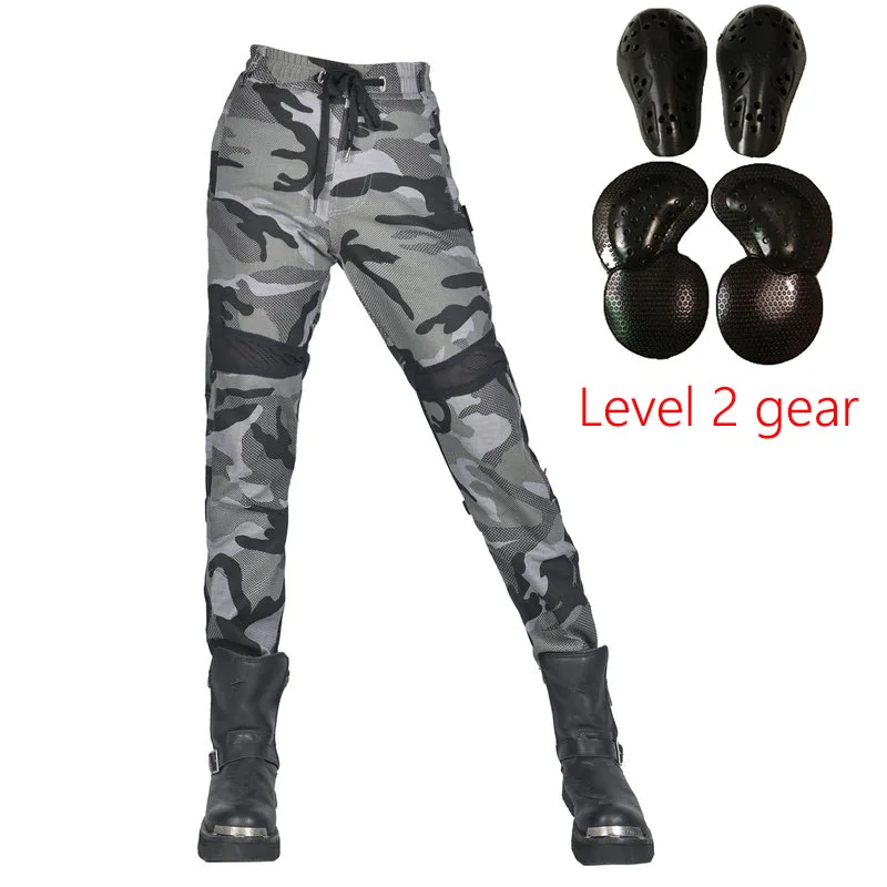 Sexy high waist Motorcycle Pants Riding Jeans Anti-fall Classic Motorcycle Rider Pants Racing Pants for Summer riding 4 Gears image 3