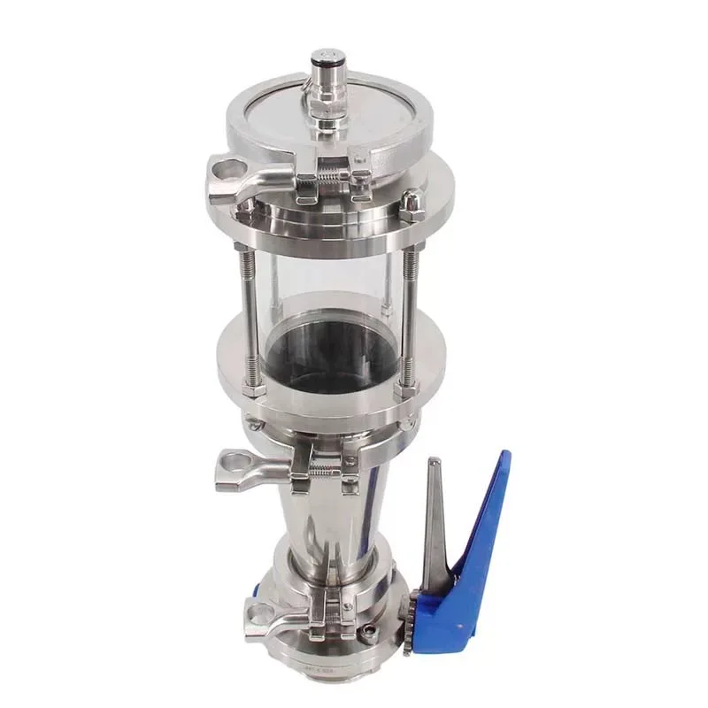 

Homebrew Dry Hopper Tri-Clamp 3" Oxygen-Free Pressure Fermentation Conical Fermenter Parts Food Grade 304 Stainless Steel