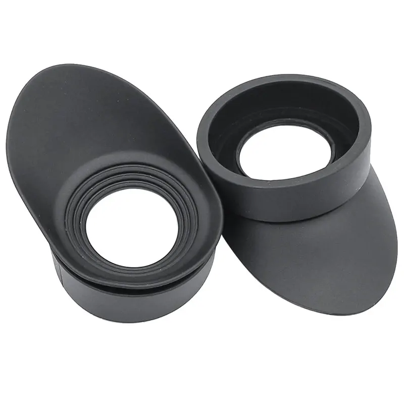 Binóculos de Borracha Eye Cups Eye Guards Caps Diâmetro Interno 40 mm Microscópio Ocular Telescópios Eyecups Par