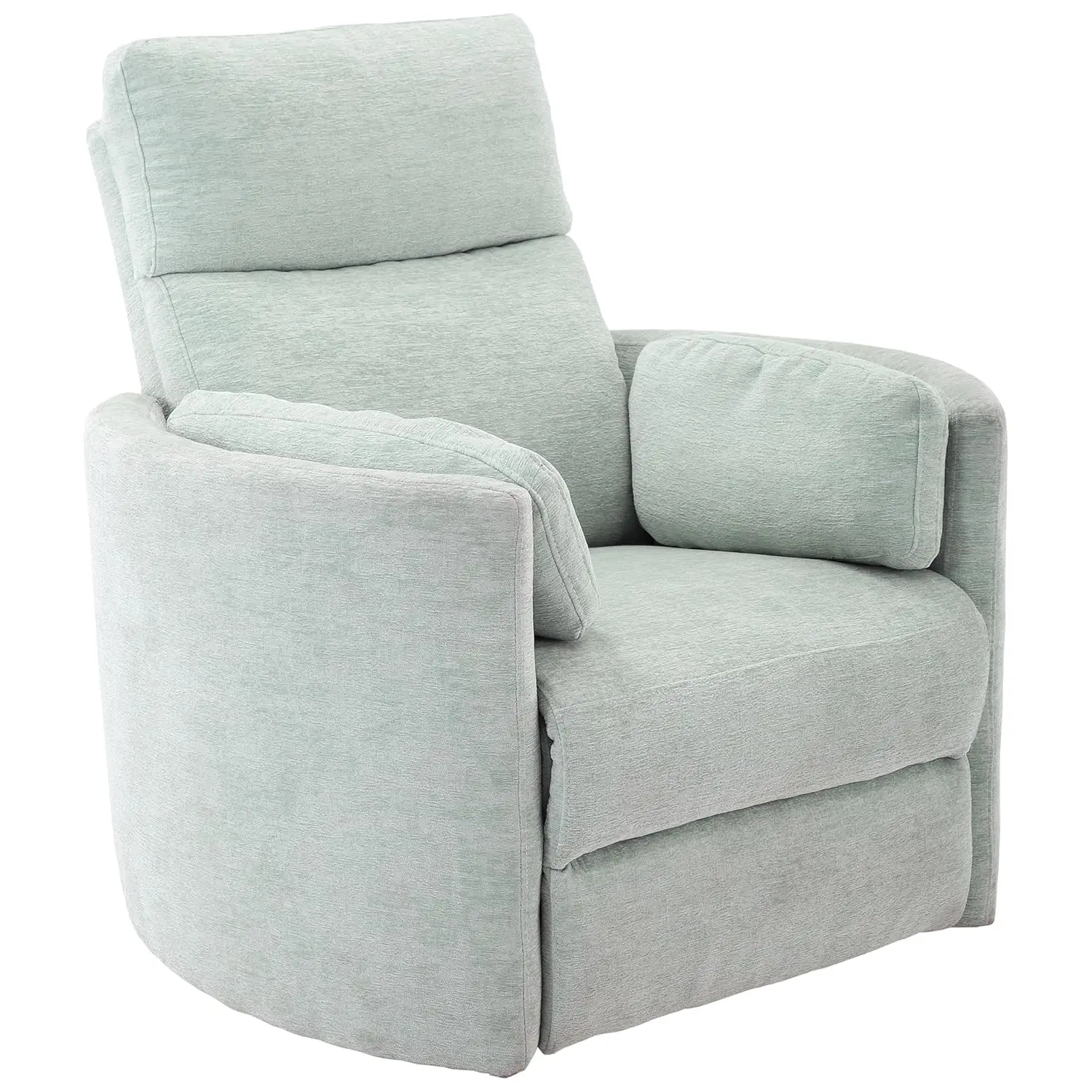 Radius - Windstream Power Swivel Glider Recliner for Adults with USB and Type-C Ports, Single Sofa Chair for Living Room