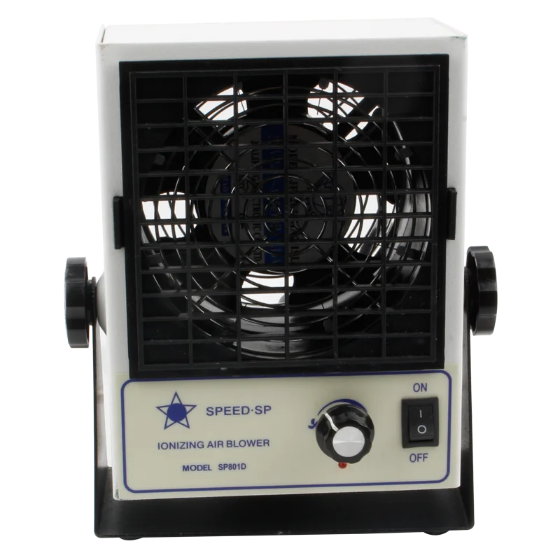 High Quality 220V Antistatic Fan Static Eliminator Ion Blower Desktop ESD Ionizing Air Blower