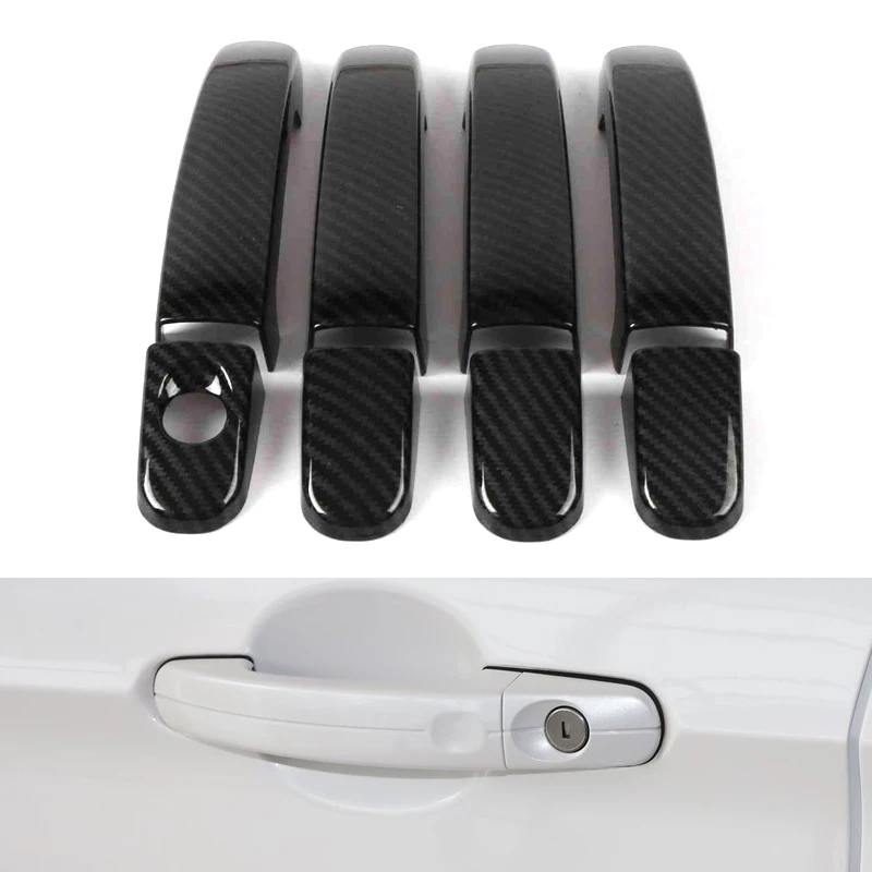 Chrome Door Handle Cover For Ford Focus Escape Kuga C-Max S-Max Galaxy Mondeo 2013 2014 2015 2016 2017 2018