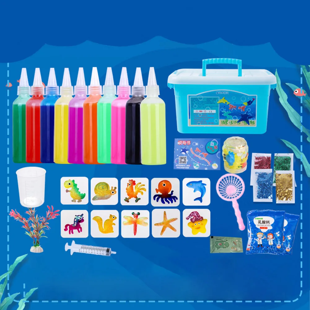 

Creative Magic Water Toy Creation Kit DIY Fairy Magic Water Elf Animal Mold Birthday Christmas Gifts for Kids Party Favors