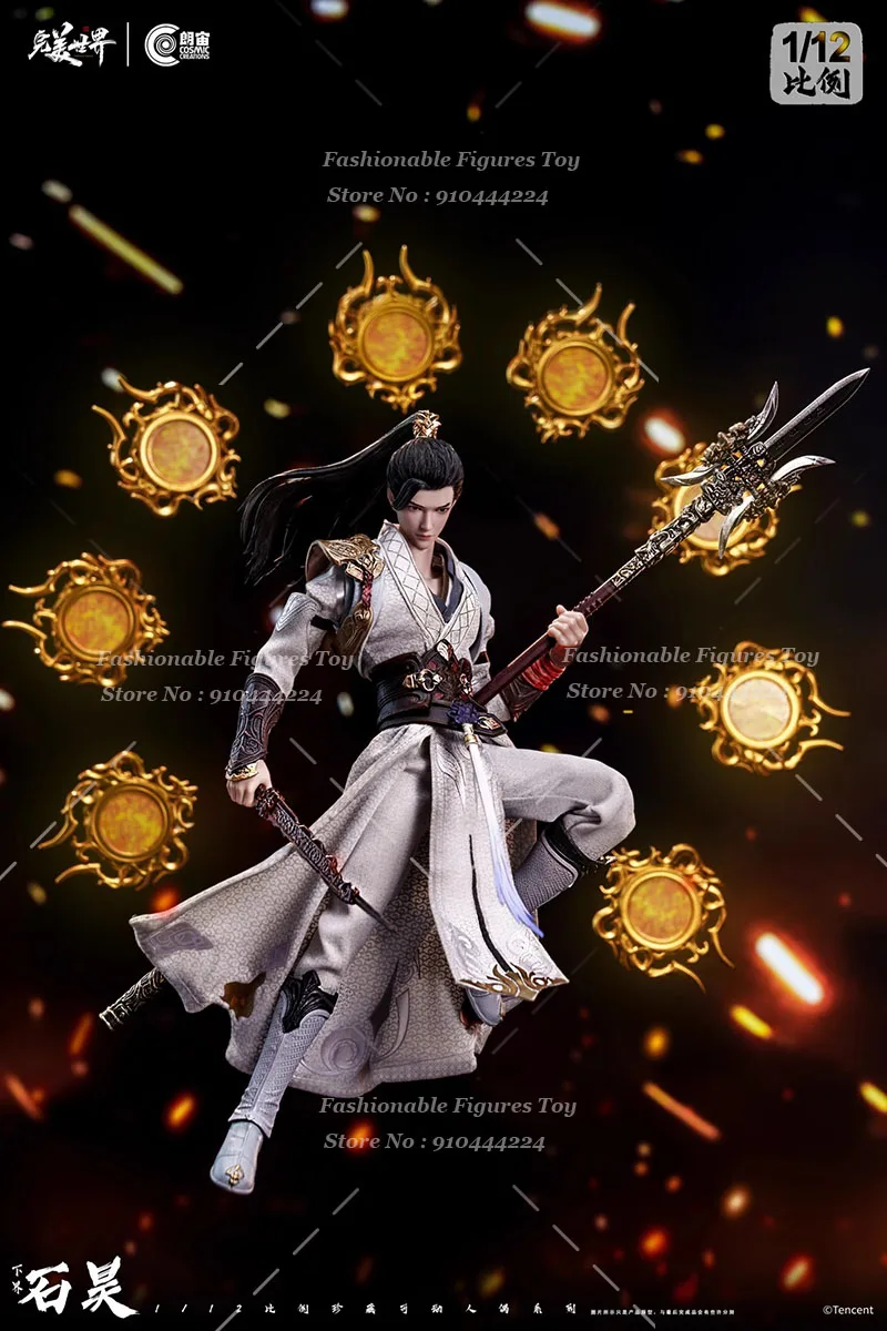 CC9130 1:12 Mannen Soldaat Perfect World ‌   Shi Hao ‌ Daoïstische cultivator ‌   Volledige set 6 inch actiefiguurmodel Beste verzamelpoppen