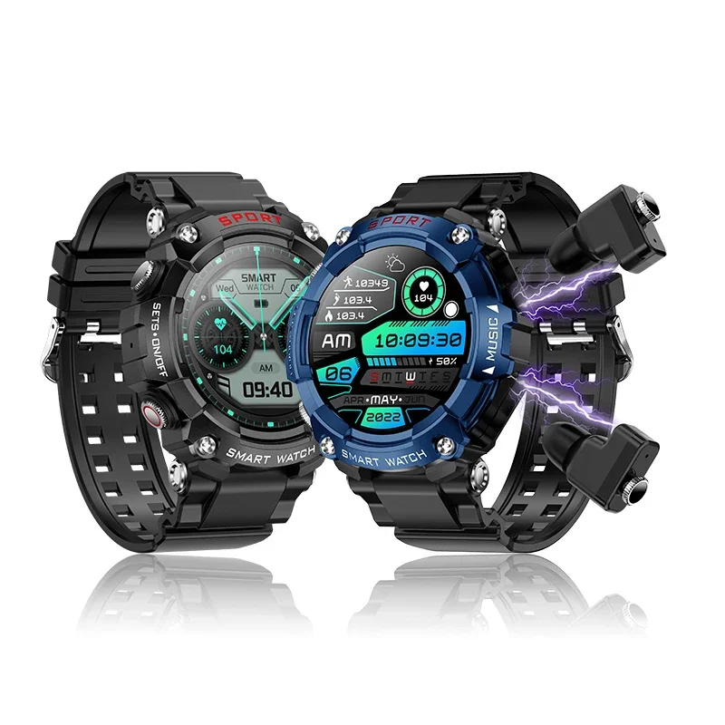 

2026 TWS Smart Watch Earphone 1.52inch Amoled 3 IN 1 Wireless Headset Bluetooth Call Earbuds Health Monitoring Smartwatch