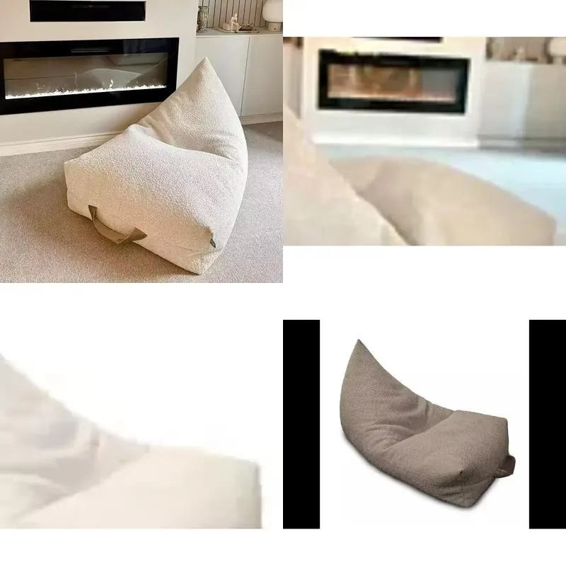 Single Seat Lazy Bean Bag Sofa Set Home Furniture Living Room