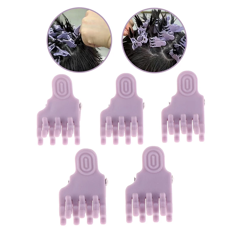 30pcs  High Quality Salon Hot Roller Super Hair Dye Perm Insulation Clips Hair Curler Claw Clips For Women Hairdressing Tools