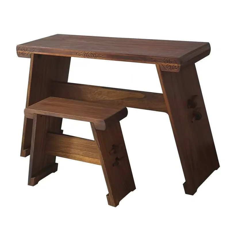 Table Stool Professional Detachable Portable Zen Simple Calligraphy Table Chinese Antique Solid Wood Resonance Box Piano T