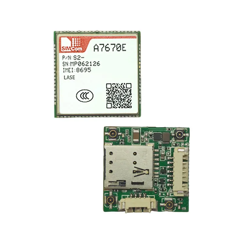 SIMcom A7670E-LASE CAT1 Core Board , support Data+GNSS+voice