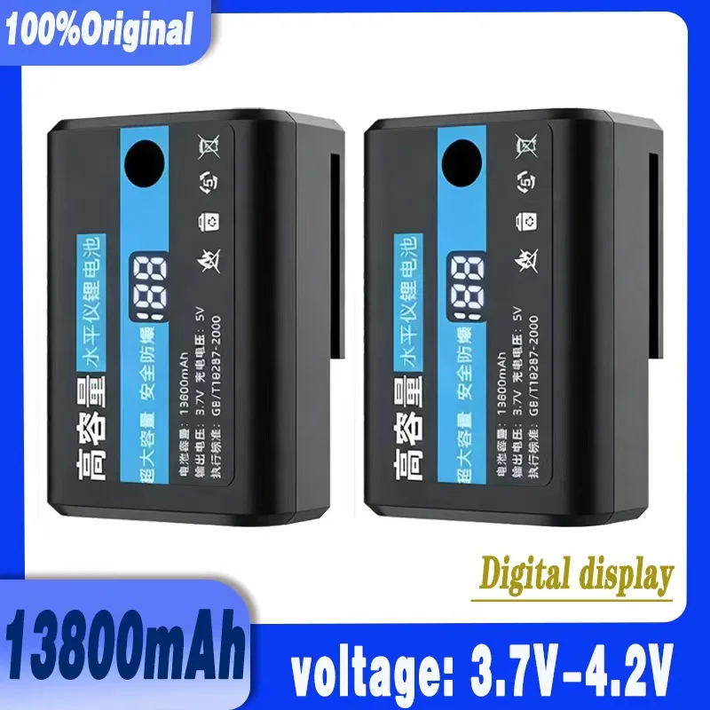 13800mah بطارية عالية الطاقة قابلة للشحن مستوى الليزر 360 أدوات البناء لتسوية مستوى الليزر الأخضر القوي 3D 12 خط