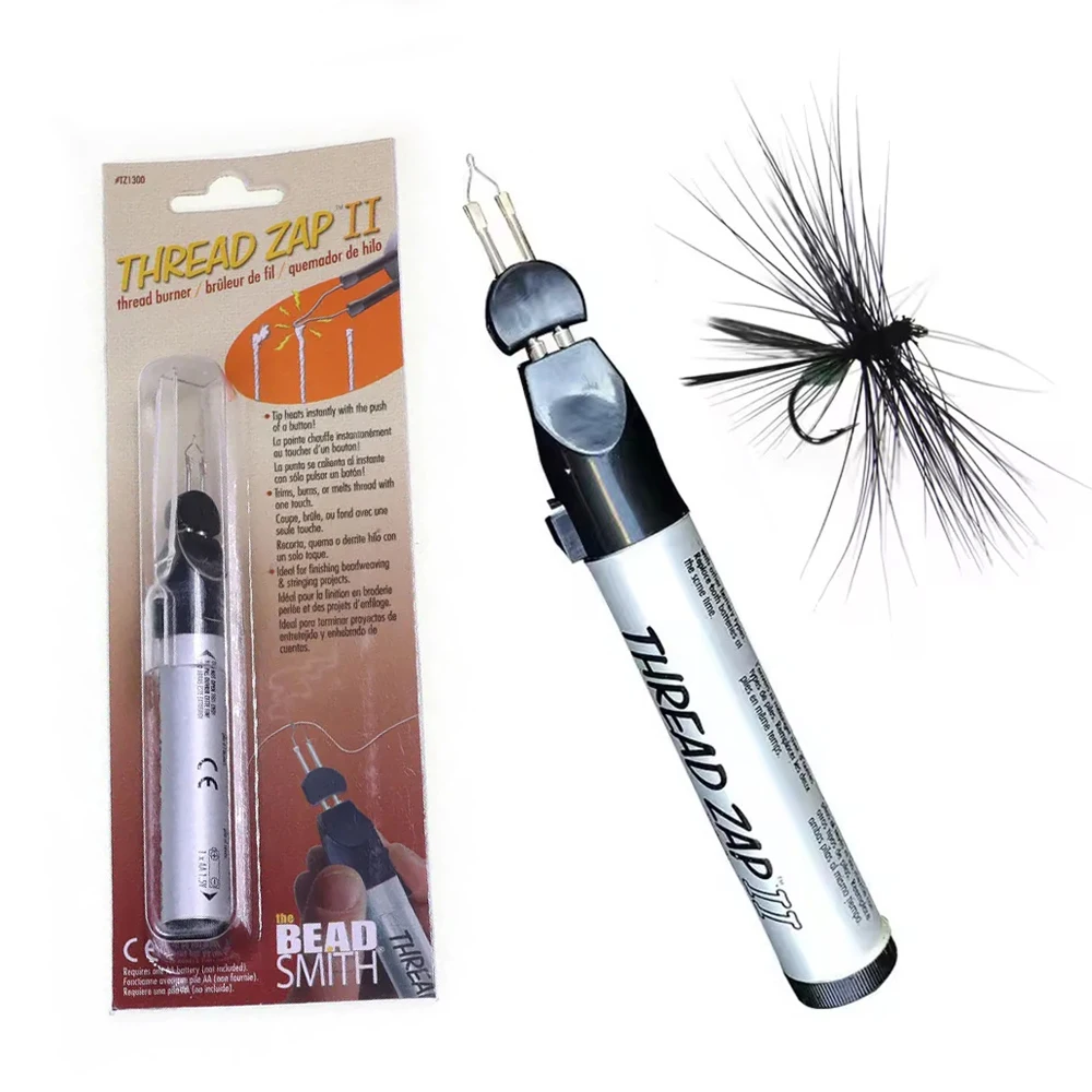 

Fishing Fly Tying Resin Heating Tool Cautery Tool for Egg Ant Removing Loose Fibers Burning Deerhair Wool to Inlay Eyes