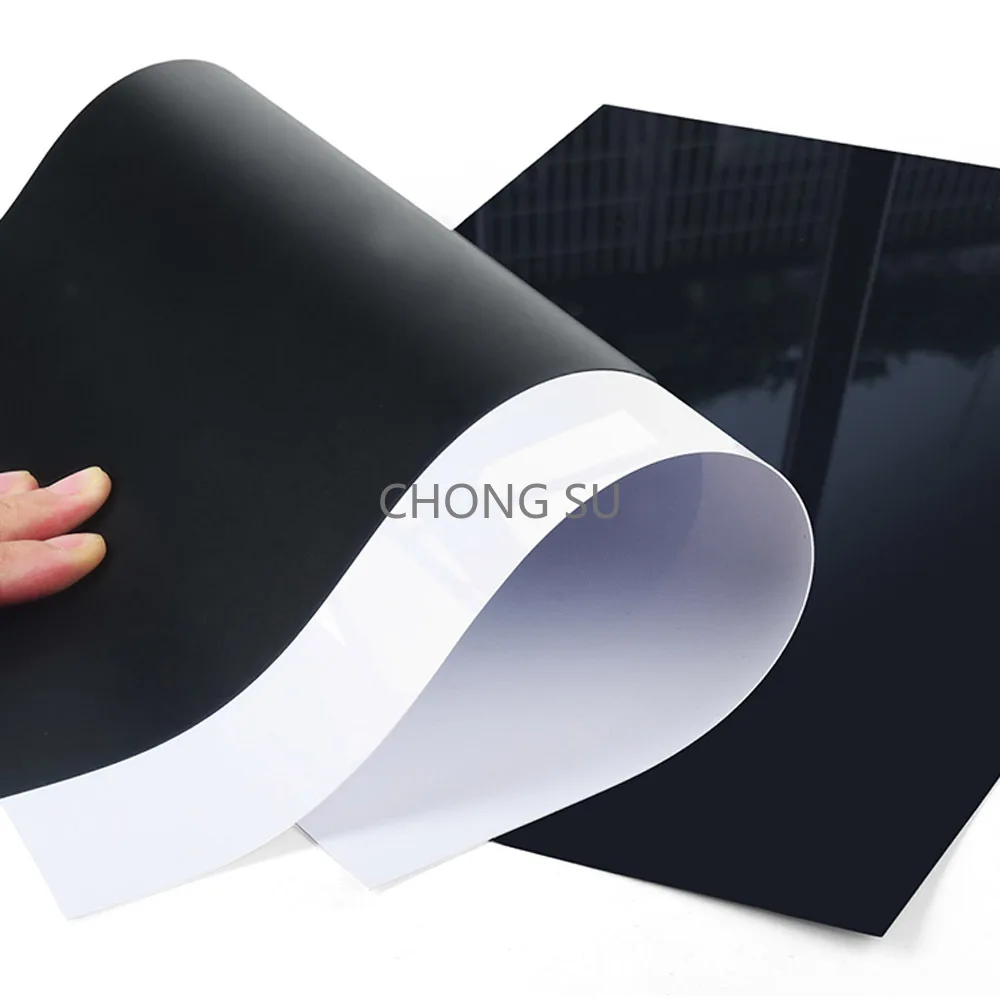 2-10 stuks PVC Plastic Vel Dik 0.2-1mm Hardboard Wit/Zwart Model Handgemaakte Pad Paneel Plaat 100x100 100x150 200x200 300x300mm