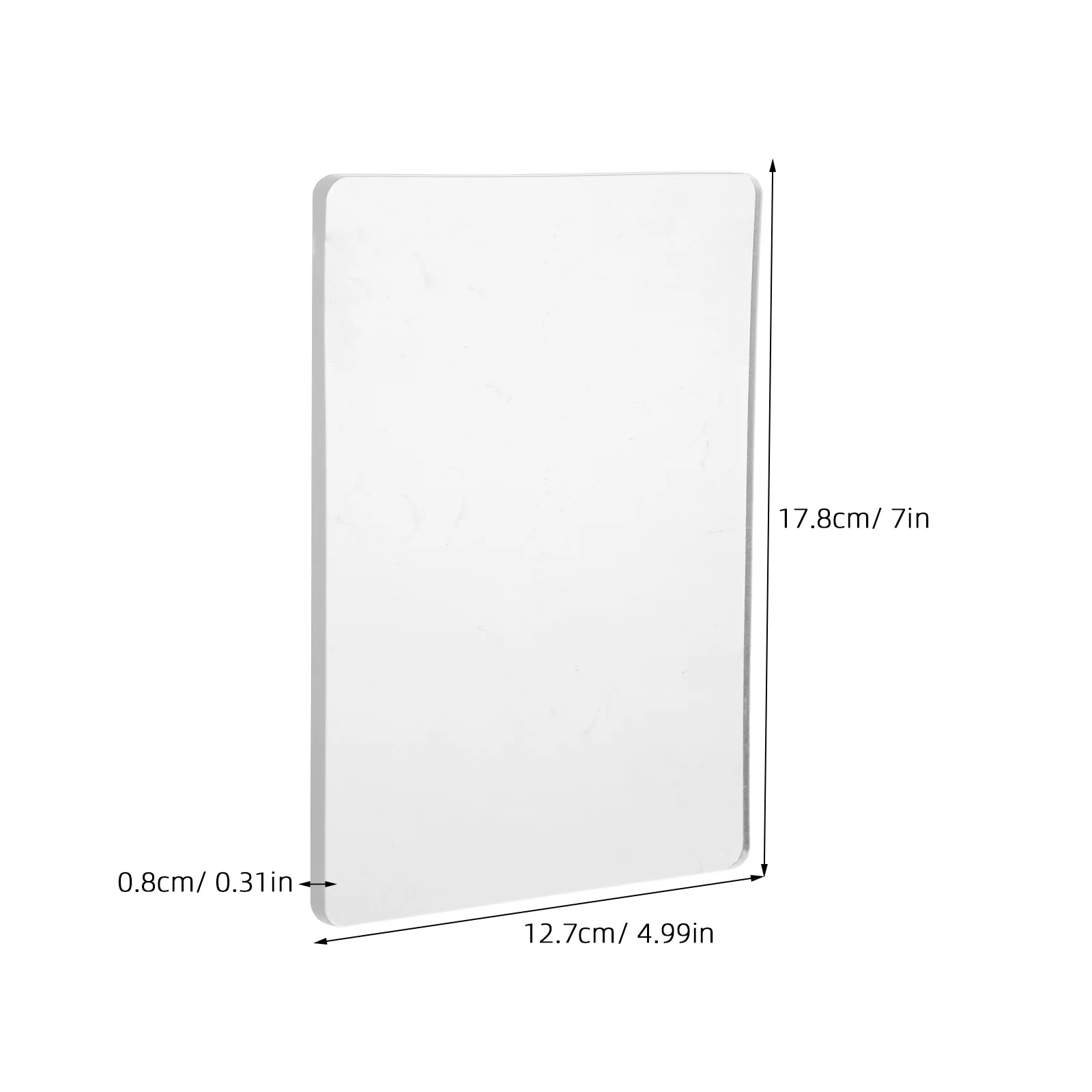 A5 Clear Gel Plate For Art Projects Printmaking Reusable Non-Stick Crafting Tool For Scrapbooking Journaling Card