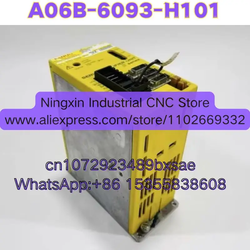 High-quality Goods Second-hand A06B-6093-H101 A06B 6093 H101 Servo Drive Tested OK