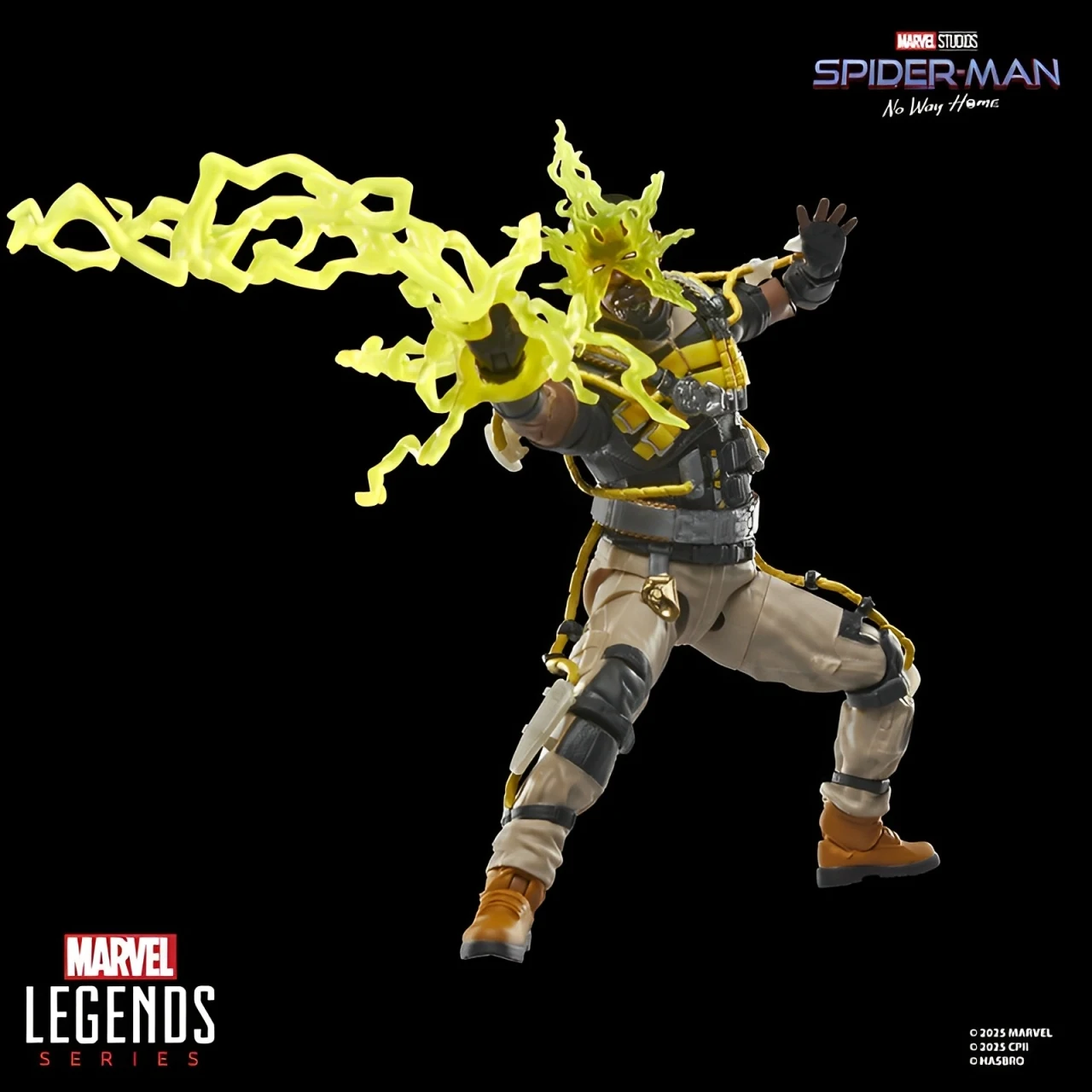 Marvel Legends Spiderman Movie No Way Home Electro Exclusive 6" Action Figure view 2