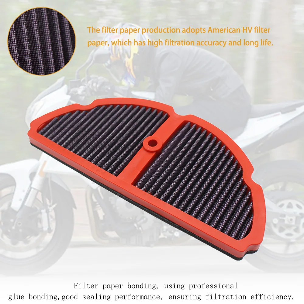 

Motorcycle Air Filter For BENELLI BN502 TNT600 BN600 BJ600GS BN 502 R TNT 600 BJ Accessories Intake Cleaner Air Element Cleaner