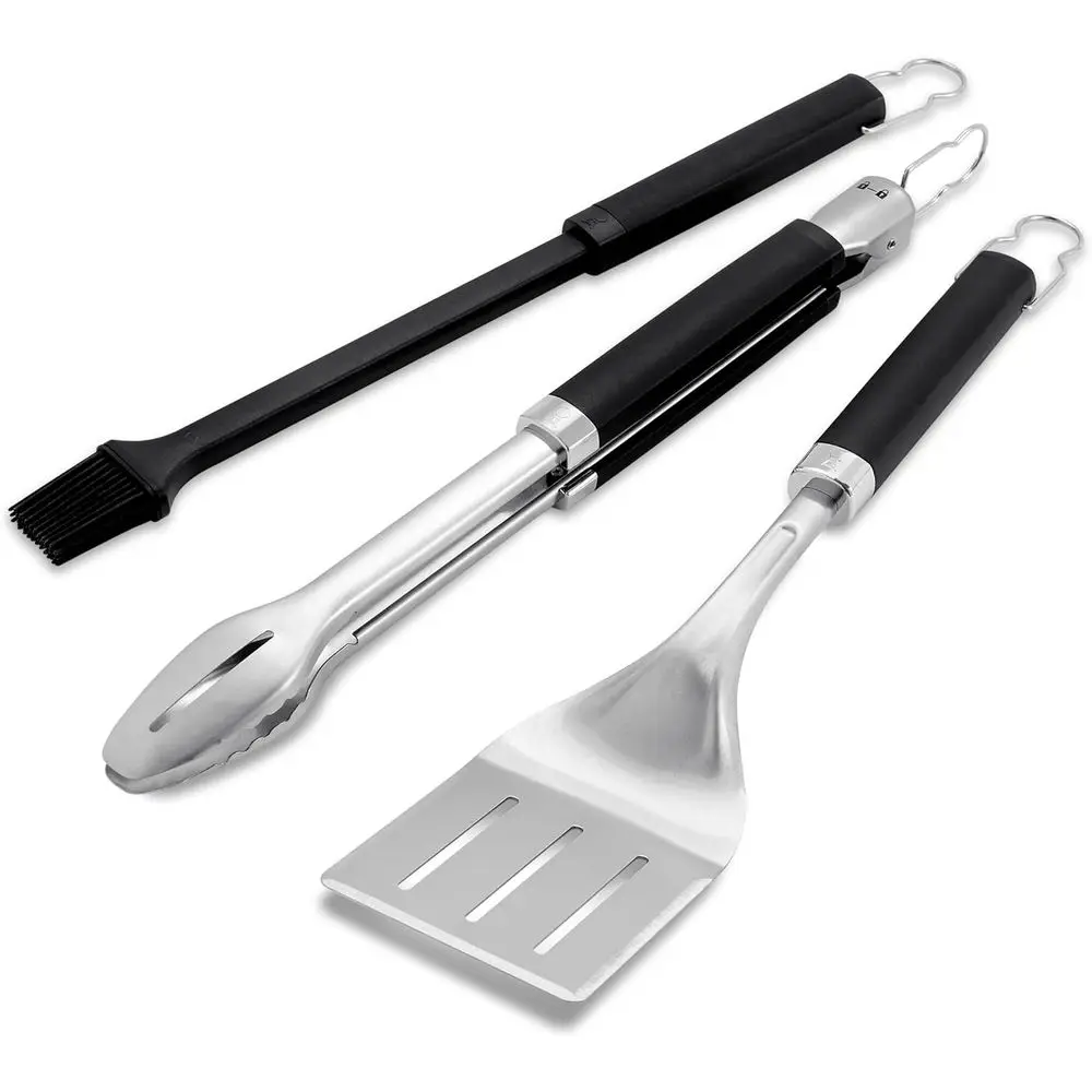 

3-Piece Grilling Tool Set, Stainless Steel