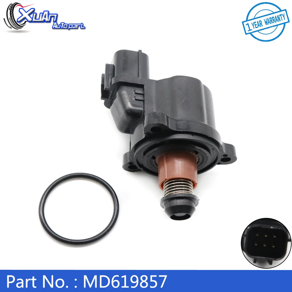 

MD619857 Idle Speed Motor Air Control Valve IACV For Chrysler Sebring Dodge Stratus Mitsubishi Eclipse Montero Galant Outlander