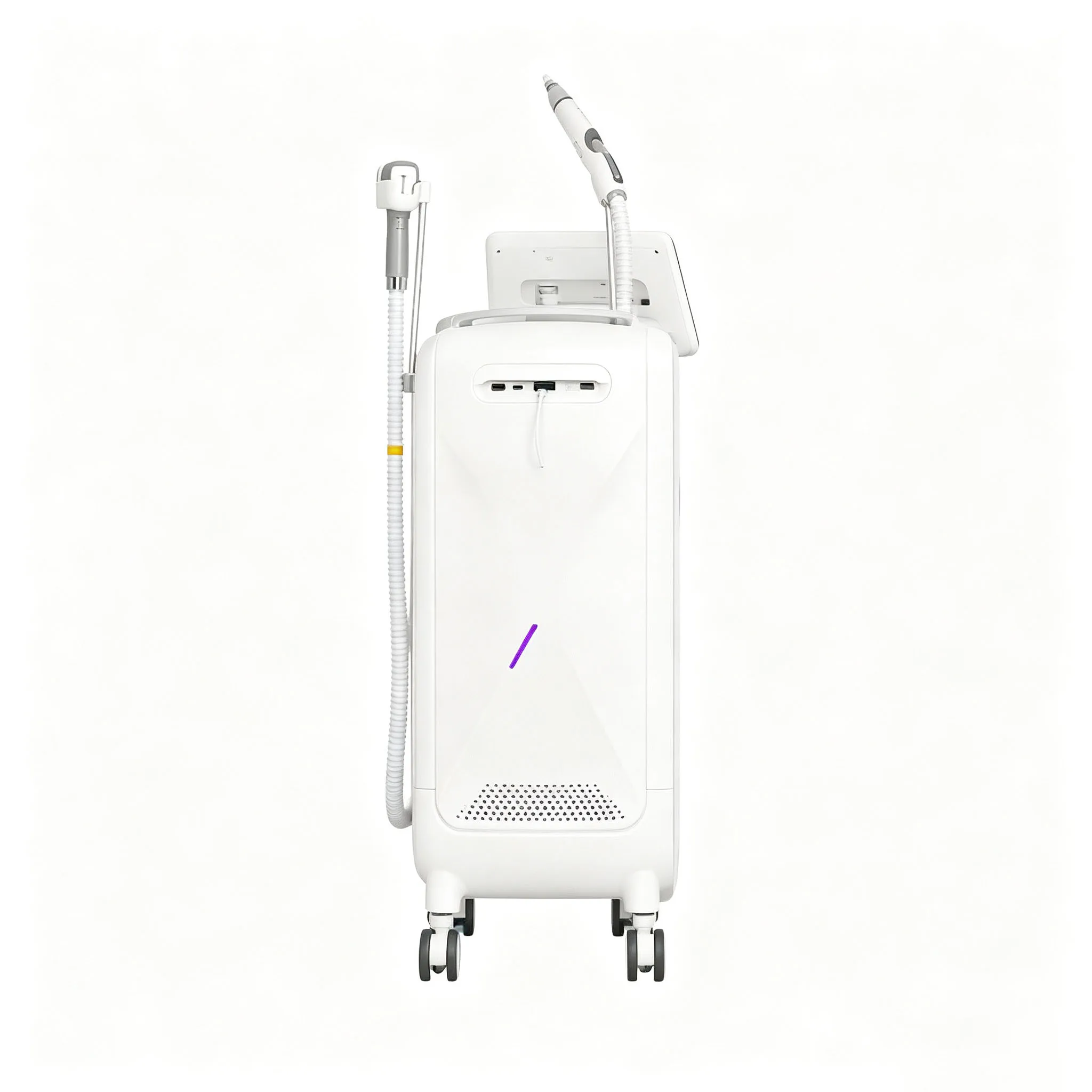 Multi functional device for whitening, softening, removing spots, and removing pigments, suitable for beauty salons