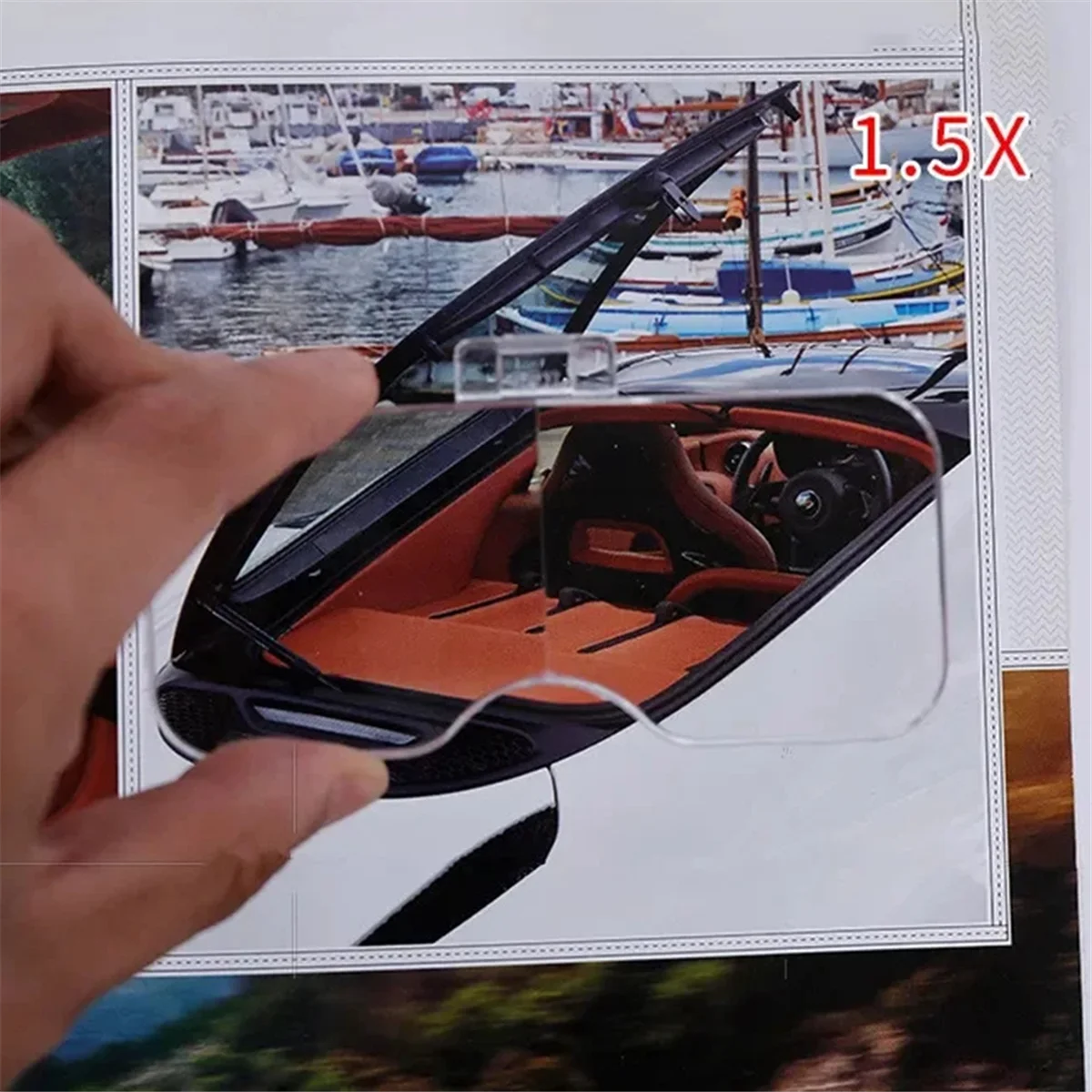 

AA25 5-Lens Long Standby Glasses Magnifier 31 Multiples Magnifying Glass with Led Light Reading Magnifier Soldering Loupe