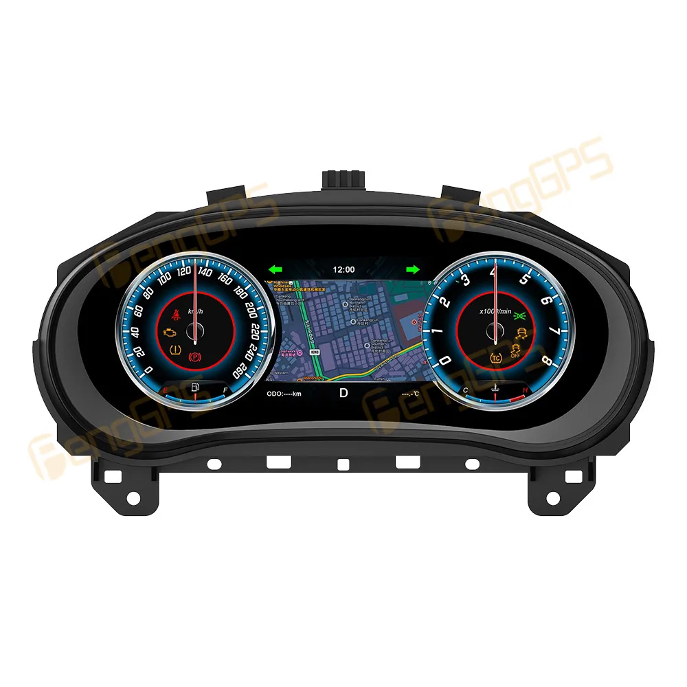 AI Digital LCD Instrument Panel For Opel Insignia Buick Regal 2016-2024 Car Dashboard Screen Cluster Cockpit Speedometer Carplay