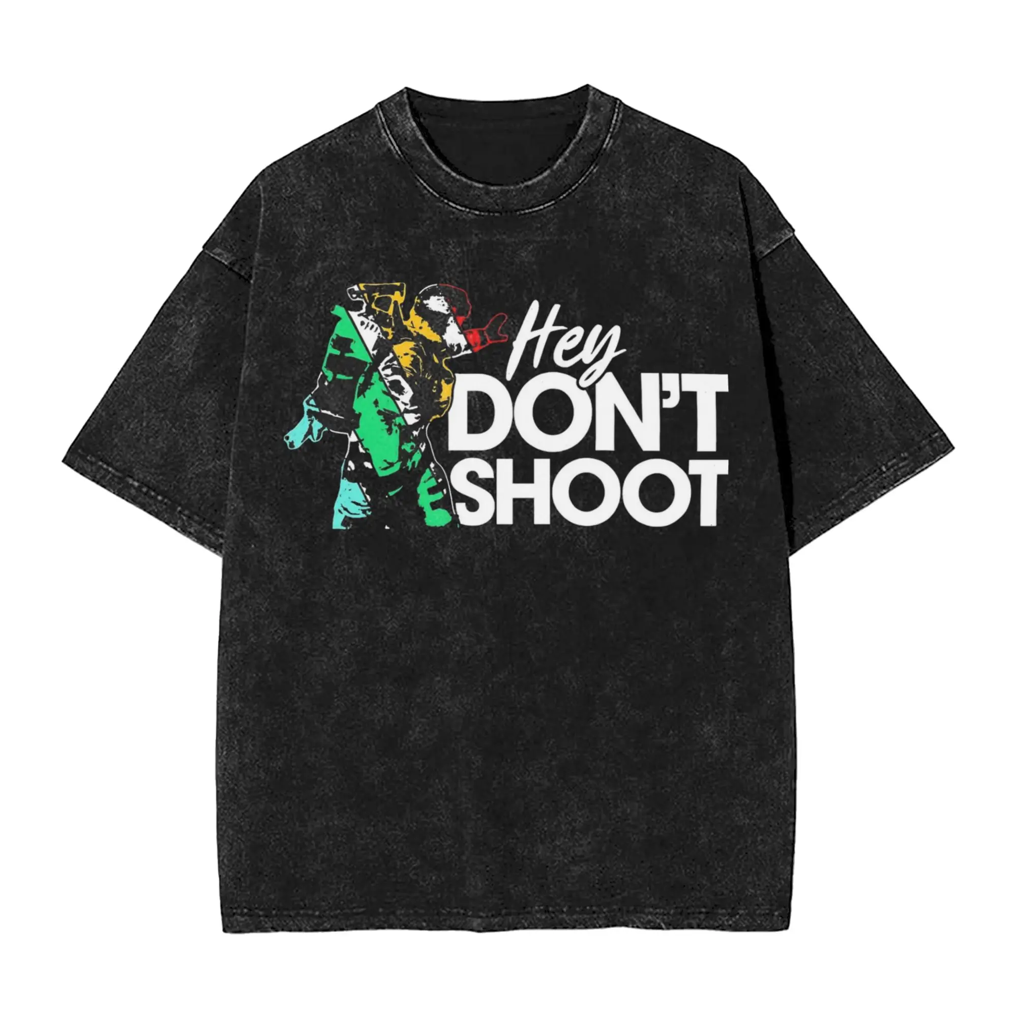 Vintage Arc Raiders Video Games Merch T Shirt for Men Women  Washed Style Tee Shirts Clothing