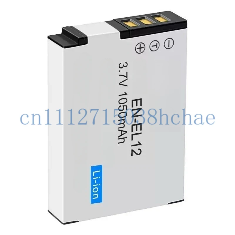 3.7V 1050mAh EN-EL12 for Nikon S6300 S8000 S8100 S8200 S9050 S9100 S9200 Camera