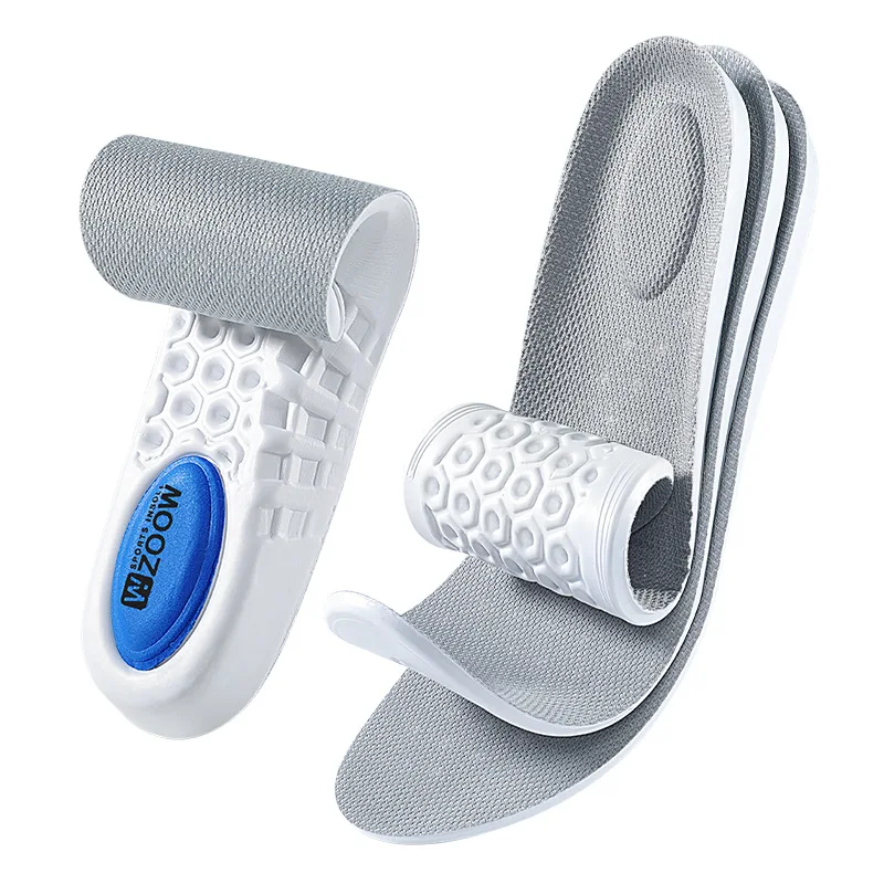 Shock-absorbing Sports Insoles Men Sweat-absorbing Deodorizing Women's High-elasticity Running Basketball Sports Insoles