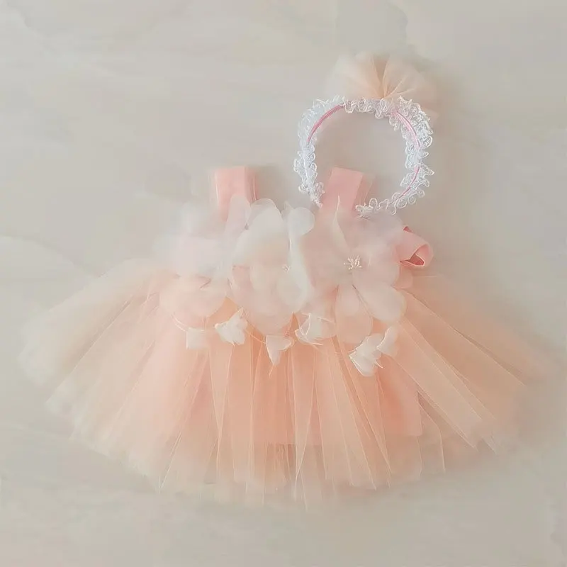 Baby Tutu Skirt Headband Outfit Newborn Photography Props Infant Costume Princess Headband Baby Photography Props